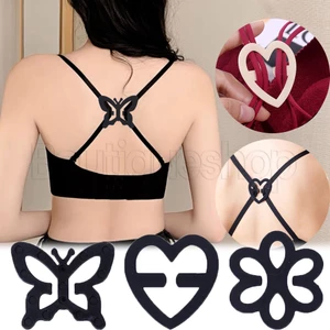 Mới Kẹp Giữ Dây Áo Ngực Vô Hình / Áo Ngực Vô Hình Không Trượt Hình Bướm / Bông Hoa Có Thể Điều Chỉnh