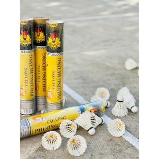 [Chính hãng] [Rẻ vô địch] [Có sẵn] Hộp cầu lông PHƯƠNG HƯƠNG chính hãng - Hộp 12 quả
