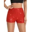 Pealike Sequins Quần Short Cho Nữ Eo Đàn Hồi Lấp Lánh Thẳng Quần Short Lấp Lánh Lấp Lánh Nóng Quần Chắc Chắn Đảng Quần Short