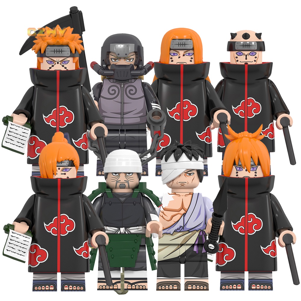 Đồ Chơi Khối Xây Dựng naru pain mifune shimura danzou Pepper hanzo mini ...