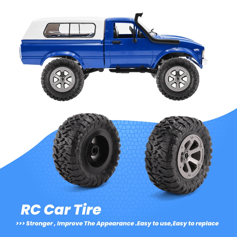 4 Bánh Xe Lốp 73mm Cho C14 C24 B24 B36 MN D90 MN-90 MN99S FY003 FY004 RC Xe Nâng Cấp Phần Phụ Kiện