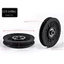 Bánh xe ròng rọc CATIYAHA, Ròng rọc nylon trọng lượng nhẹ màu đen, Phần máy cáp Chống mài mòn tốt Bộ phận thiết bị tập thể dục Vòng bi nylon