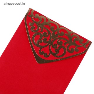 Set 10 Bao Lì Xì Màu Đỏ May Mắn Cho Năm Mới / Đám Cưới