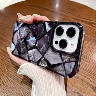 Sang Trọng Ốp Điện Thoại tpu Mềm Chống Sốc Họa Tiết Cẩm Thạch Cho iphone 11 12 13 14 pro max 15 pro max