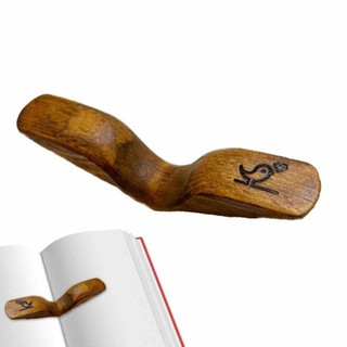 [Còn hàng] EARTHLYCO đánh dấu ngón tay cái bằng gỗ, giá đỡ trang một tay cho người yêu sách văn phòng