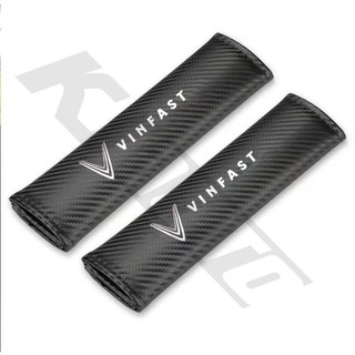 Set 1 / 2 Đệm Da Bọc Dây Đai An Toàn Xe Hơi vinfast lux a fadil president sa vf e34