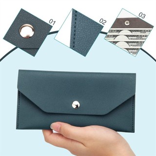 Jkdesign Túi đựng tiền, Ví phong bì tiền mặt chống mài mòn, Da PU có thể tái sử dụng Thẻ tín dụng siêu mỏng Holoder Nam Nữ