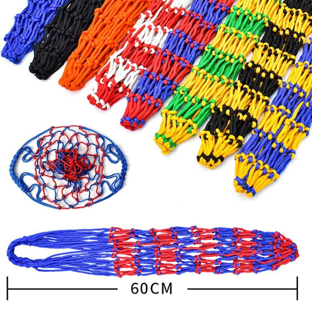 [Vận chuyển nhanh] Túi đựng bóng rổ SIMPLEAID, Túi nylon dệt, Túi lưới nhiều màu bền bỉ Bóng đá