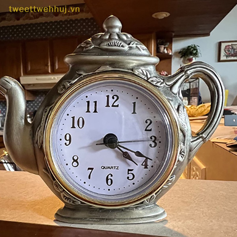 Tweehuj Đồng Hồ Treo Tường Hình Tròn Cổ Điển Đường Kính 65mm In Số La Mã