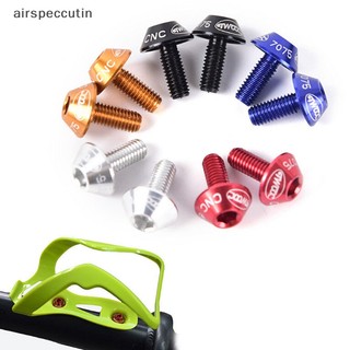 Airspecutin 1 Bình Nước Lồng Giá Đỡ Vít Bu Lông Nhiều Màu Sắc Xe Đạp Phụ Kiện EN