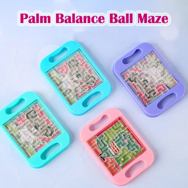 Đồ Chơi Mê Cung Cân Bằng Mini Có Tay Cầm Dành Cho Trẻ Em