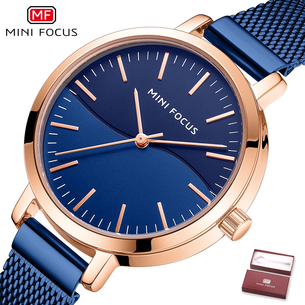 Mini FOCUS MF0261L Đồng hồ nữ sang trọng hàng đầu thạch anh thời trang ...