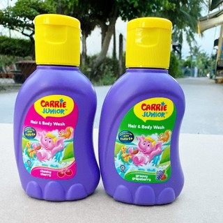 (Mini size 30g) 5 Chai Sữa Tắm Gội Cho Bé Carrie Junior 30g