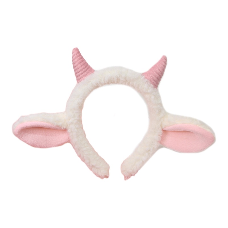 Dasbsug Hoạt Hình Sang Trọng Hairhoop Đáng Yêu Tai Cừu Băng Đô Quấn Tóc Mới Lạ Trang Phục Hóa Trang Đảng Đạo Cụ Mũ Đội Đầu Người Lớn Trẻ Em Truy Cập
