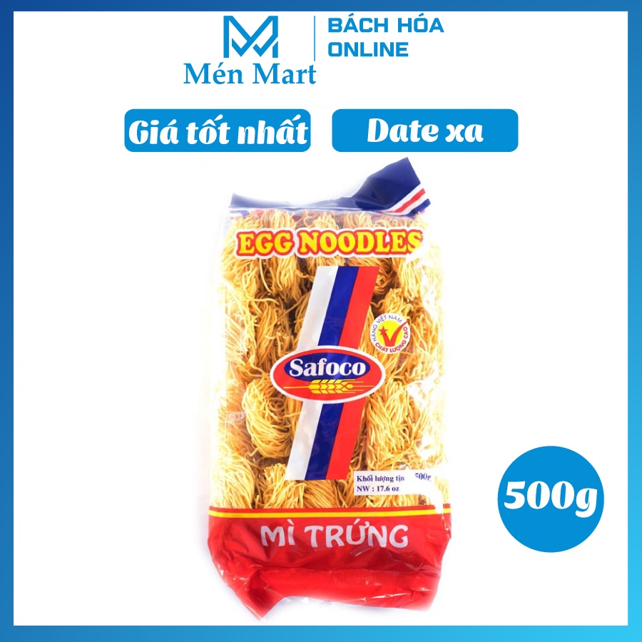 Mì trứng Safoco sợi nhỏ gói 500g Shopee Việt Nam