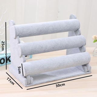 Jkdesign Đế trưng bày trang sức, Đồng hồ Giá đỡ T-Bar đa năng, Vòng đeo tay băng đô bền hai đôi Trang sức