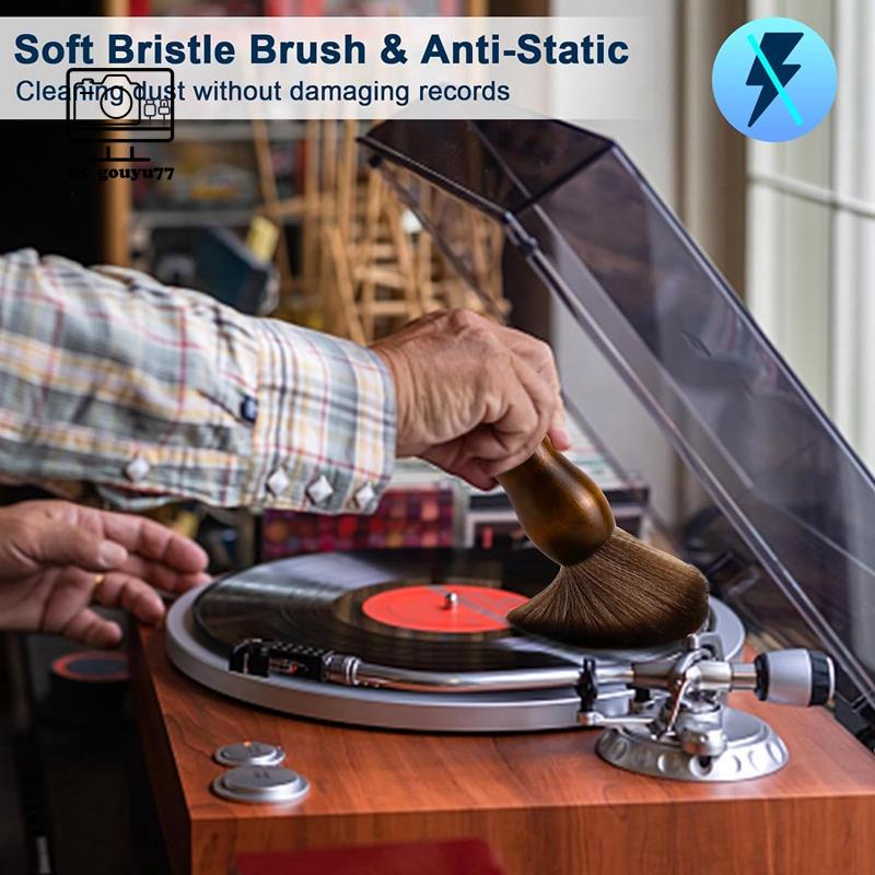 [gouyu77] Cọ Vệ Sinh Đĩa Than vinyl / Máy Tính / Máy Ghi Âm lp cd cartridge / Bàn Phím / guitar