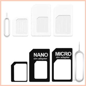 Thẻ Chuyển Đổi nano sim 4 Trong 1 Cho Điện Thoại Thông Minh 4g 5g
