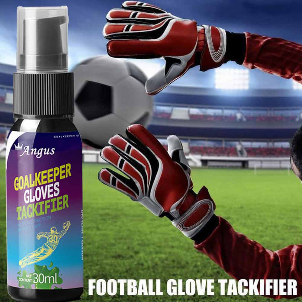 30ml Goalkeeper Glove Grip Boost Spray Football Glove Tackifier Sticky Glue Spray Glove Anti Slip Spray
