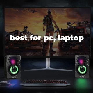 Loa usb mini Có Đèn led rgb Chuyên Dụng Cho Máy Tính / Điện Thoại / Máy Tính Bảng