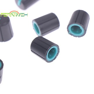 Bộ 10 Núm Vặn Chiết Áp Hình Chữ d Bằng Cao Su Mềm Xoay 180 Độ