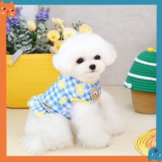 Thú Cưng Kẹo Màu Ngực Lưng Quần Áo Thú Cưng Chó Ngực Lưng Teddy Tank Top Quần Áo Mèo Quần Áo Thú Cưng