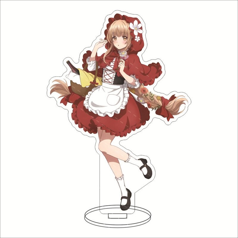 Mô hình Standee Fashion Shiina Mahiru Anime Figure Acrylic The Angel Next Door Spoils Me Rotten mica chibi trưng bày
