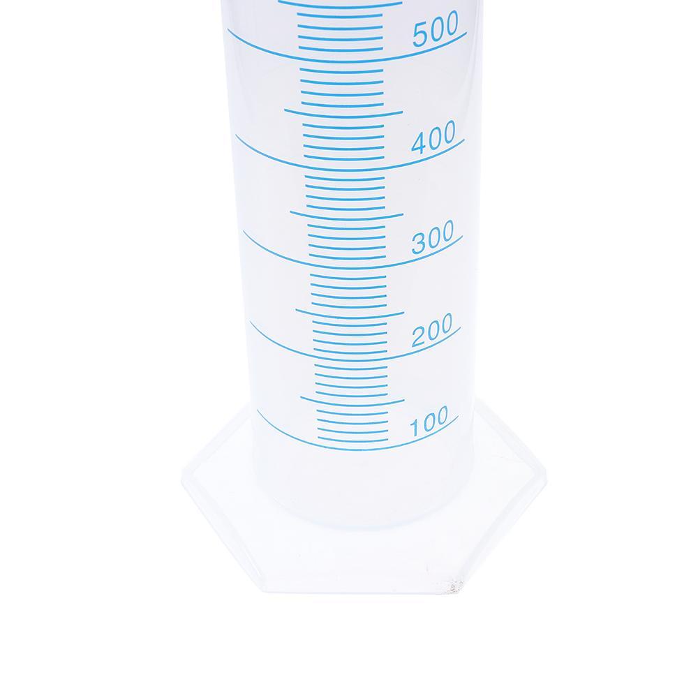 Xi lanh nhựa CATIYAHA, Xi lanh đo đơn bằng nhựa Polypropylen Cân đo 1000ml, Nhãn hiệu hai mặt đổ vòi Xi lanh phòng thí nghiệm đánh dấu 2 mặt