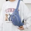 Túi đeo vai ngực SNUGHOUSE, Túi thắt lưng chống nước nhẹ, Túi dán tem nóng Fanny Pack Ba lô đeo vai thể thao đa chức năng