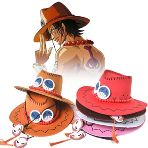 One Nón Cao Bồi Hóa Trang Nhân Vật ace Trong Phim Hoạt Hình one piece