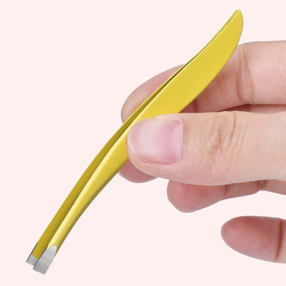 FAVORITEGOODS Nhíp Lông Mày, Nhíp Nối Mi Kẹp Tẩy Lông Bằng Thép Không Gỉ, Dụng Cụ Cắt Tỉa Tóc Loại Bỏ Râu Chuối Kẹp Lông Mày Kẹp