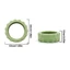 ESSENCEH 8 Cái / bộ Du Lịch Hành Lý Bánh Xe, Giảm Bánh Xe Đeo Vali Silicon Bánh Xe Bảo Vệ, Giảm Tiếng Ồn Vali Phần Trục Hành Lý Bánh Xe Bảo Vệ