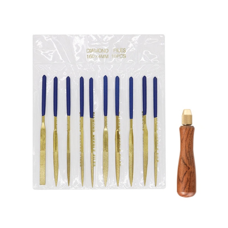 HL Kim Cương Kim Loại Tập Tin DIY Rasp Kim Trang Sức Đánh Bóng Khắc Dụng Cụ
