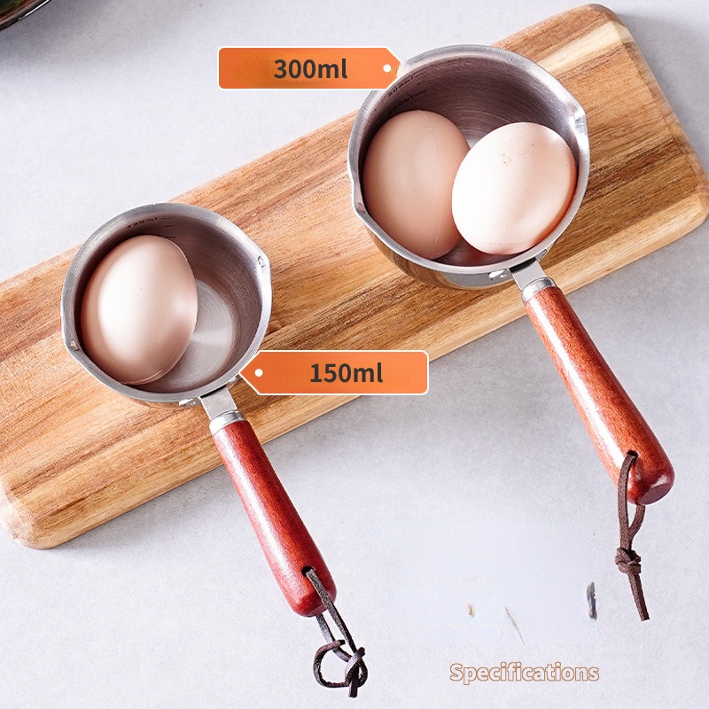 Nồi Hâm Nóng Trứng / Sữa / Cà Phê / Nước Sốt Cầm Tay Chống Bỏng Đa Năng Cho Nhà Bếp