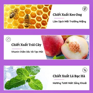 Xịt Thơm Miệng ZCSH Spray The Mát Không Cay Hương Trái Cây Nhỏ Gọn Tiện Lợi 20ml