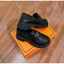 Giày lười nữ đế cao 4cm da mềm, moca nữ mũi tròn thời trang, giày loafer nữ quai ngang mác tam giác cực xinh