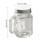 DAYBREAK 1 Chai Thủy Tinh Kín, Thanh Tiệc Tại Nhà Có Nắp Mini Mason Jar, Lưu Trữ Rượu Vodka Chống Rò Rỉ Bền 35ml Cà Phê Sữa Nước ép Cho Mứt Mật Ong