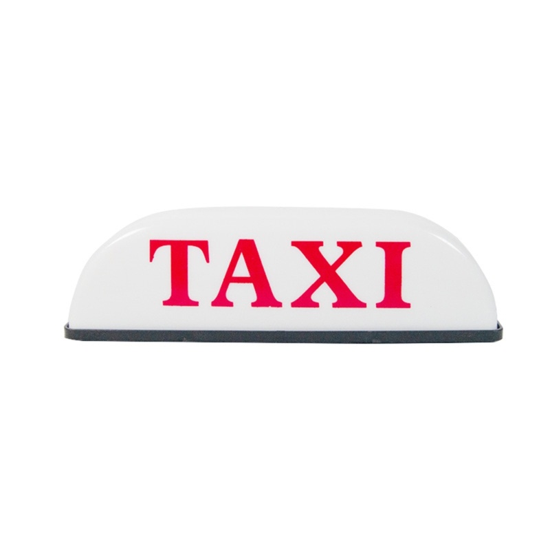 Bang Roof Taxi Sign Taxi Roof Sign Chống Thấm Nước Taxi Cab Sign Lamp Từ Taxi Light Đa Năng LED Taxi Board Chỉ Báo