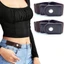 ROLY 2 Cái / bộ Thắt Lưng Đàn Hồi, Thắt Lưng Vải Co Giãn Có Thể Điều Chỉnh, Vô Hình Thường Ngày Không Khóa Thắt Lưng Nam Nữ