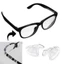 MARGREDY Eye Tấm chắn linh hoạt, Kính bảo vệ kính đa năng thời trang, Vỏ bảo vệ chống sương mù Cận thị Kính bảo vệ kính mắt Cánh bảo vệ nam nữ