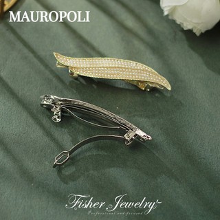 Mauropoli [Sẵn Sàng] Phong Cách Sáng Tạo Phiên Bản Hàn Quốc ins Lá Ngọc Trai Kẹp Tóc Phiên Bản Hàn Quốc Ngọt Ngào Nhỏ Tươi Nổ Kẹp Mùa Xuân Kẹp Phụ Kiện Tóc Top Clip