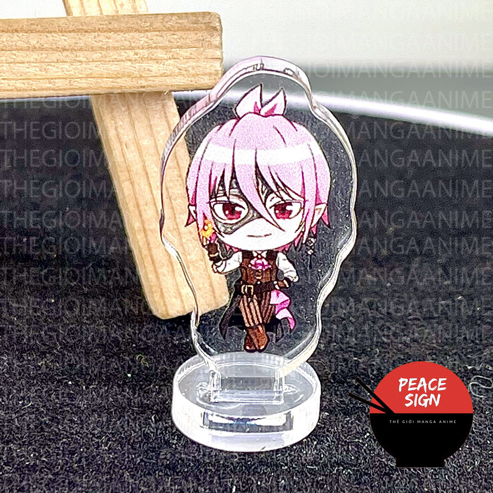 (3CM) Mô hình standee IRUMA GIÁ ĐÁO ver STEAMPUNK mica chibi arcylic anime Mairimashita! Iruma-kun trưng bày
