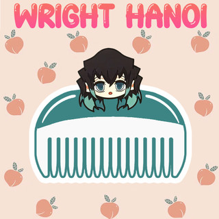 Mô Hình Lược Demon Slayer Kimetsu no Yaiba Thanh Gươm Diệt Quỷ Muchiro Akaza Nezuko  Phụ kiện trang trí Sưu tầm chibi