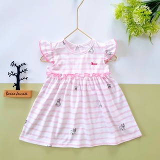 Váy cánh tiên chính hãng Bunny vải thun cotton mát cho bé từ 1-5 tuổi