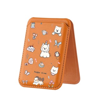 Con Chó Con Họa Tiết Bướm Ví Cho iPhone 16 15 14 13 12 pro Max 16Plus Thẻ Điện Thoại Cho Ốp Lưng Bỏ Túi Bao