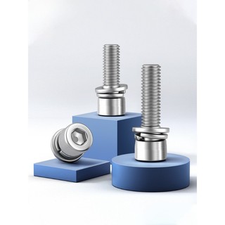 (((LXY) Đầu cốc bằng thép không gỉ 304 Ổ cắm lục giác Ba kết hợp (Thanh đèn) M2.5 / M3 / M4 / M5 / M6 (RM-VN)