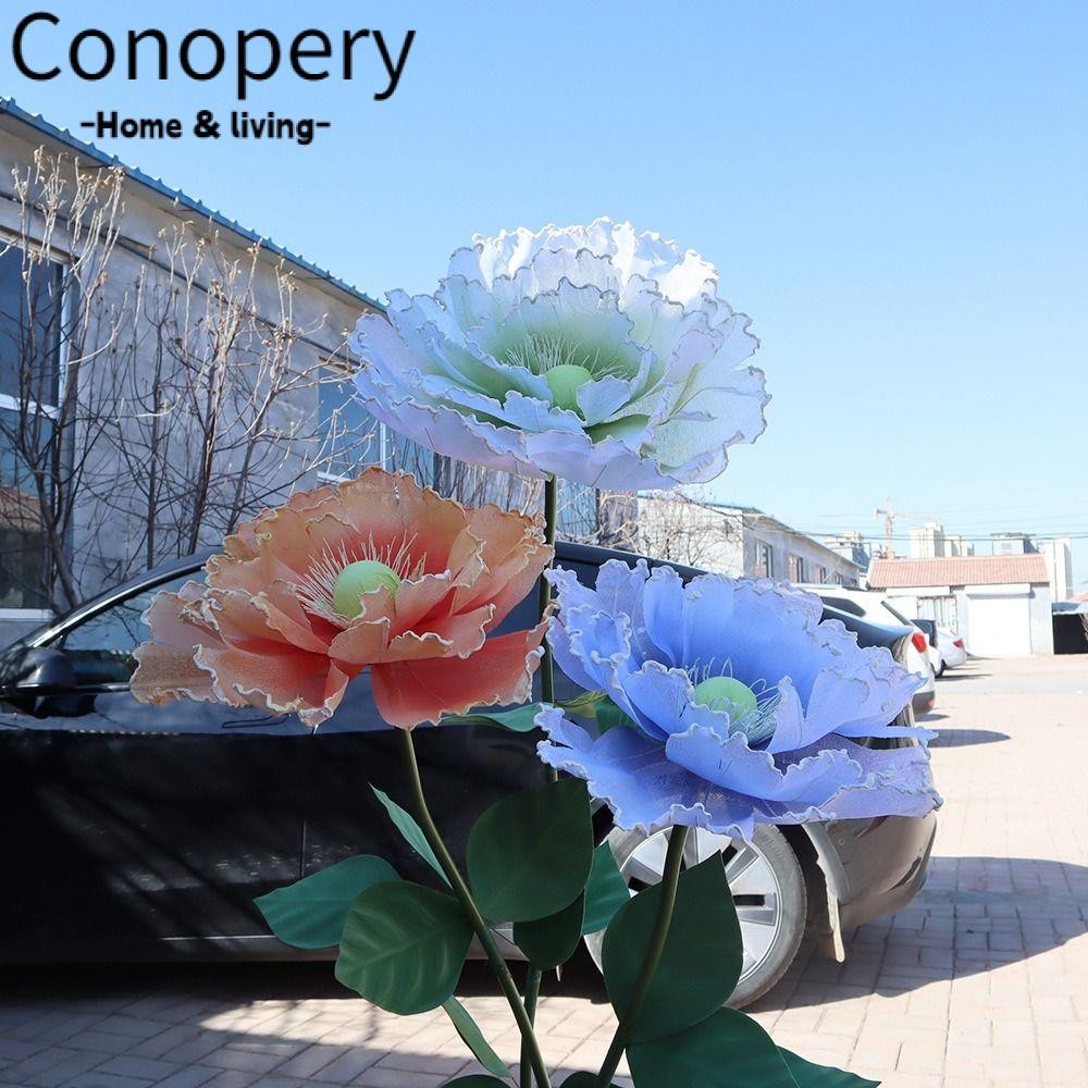 Conopery Hoa Mô Phỏng Lớn, Hoa Giả Rỗng, Màn Hình Cửa Sổ Lớn 30cm Treo ...