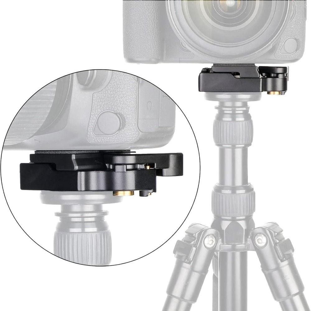 Tấm tháo nhanh AWNGD, Bộ chuyển đổi gắn RC2 200PL-14 323, Đầu bi đa năng chất lượng cao 1 / 4 "3 / 8" Bộ chuyển đổi kết nối nhanh cho máy ảnh Manfrotto Monopod Gimbal Tripod