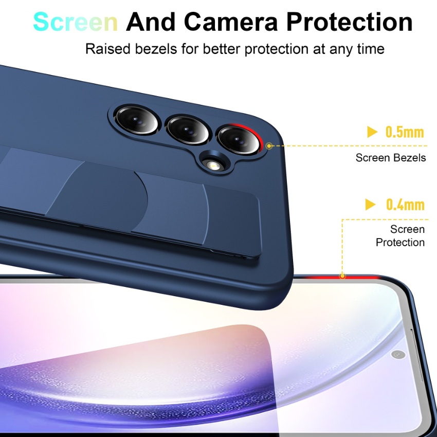 Inovagen Ốp Điện Thoại Silicon Kèm Dây Đeo Cho samsung a54,s23 plus s24 ultra