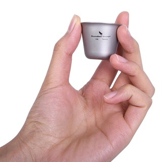 Ly Uống Rượu Mini Bằng Titan Dùng Khi Đi Cắm Trại Ngoài Trời